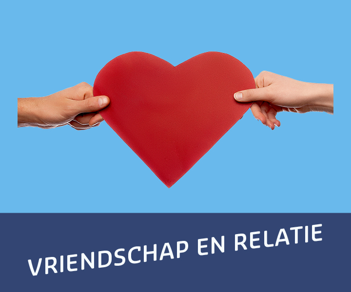 vriendschap en relatie mobile banner
